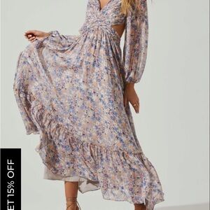 ASTR The Label size xl Kammy floral Dress